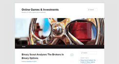 Desktop Screenshot of gameinaday.com
